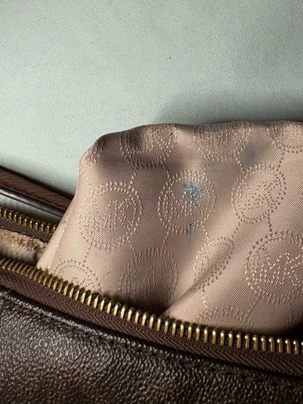 Michael Kors Brown & Tan Crossbody Bag - Picture 10 of 10